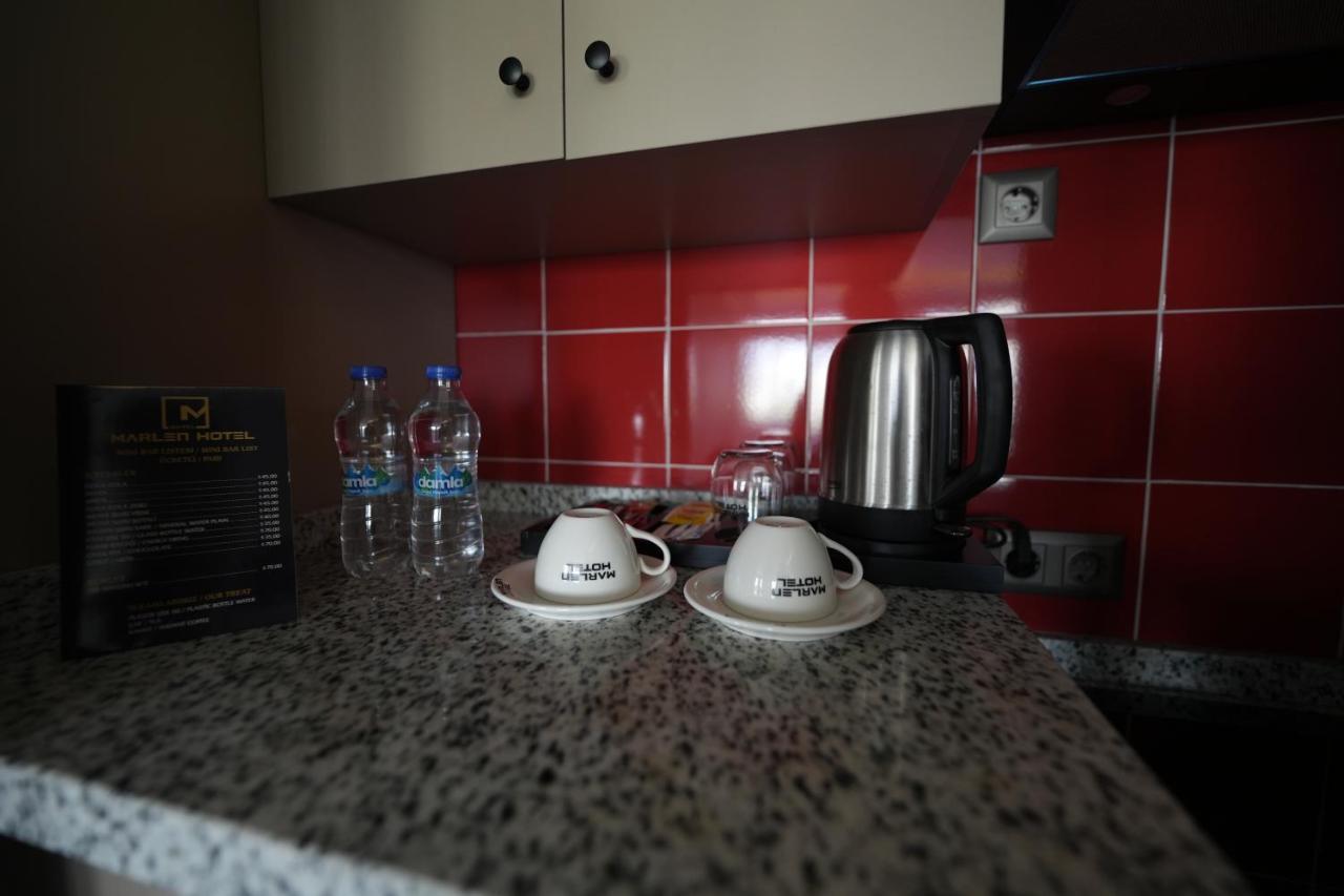 Marlen Hotel Bayrakli Измир Экстерьер фото