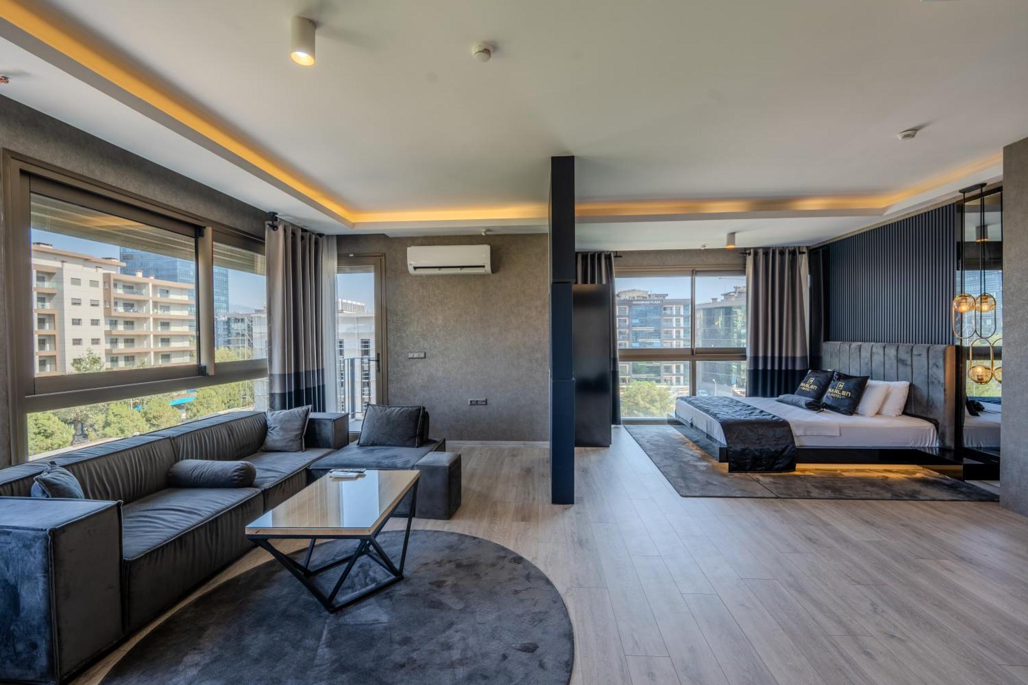 Marlen Hotel Bayrakli Измир Экстерьер фото