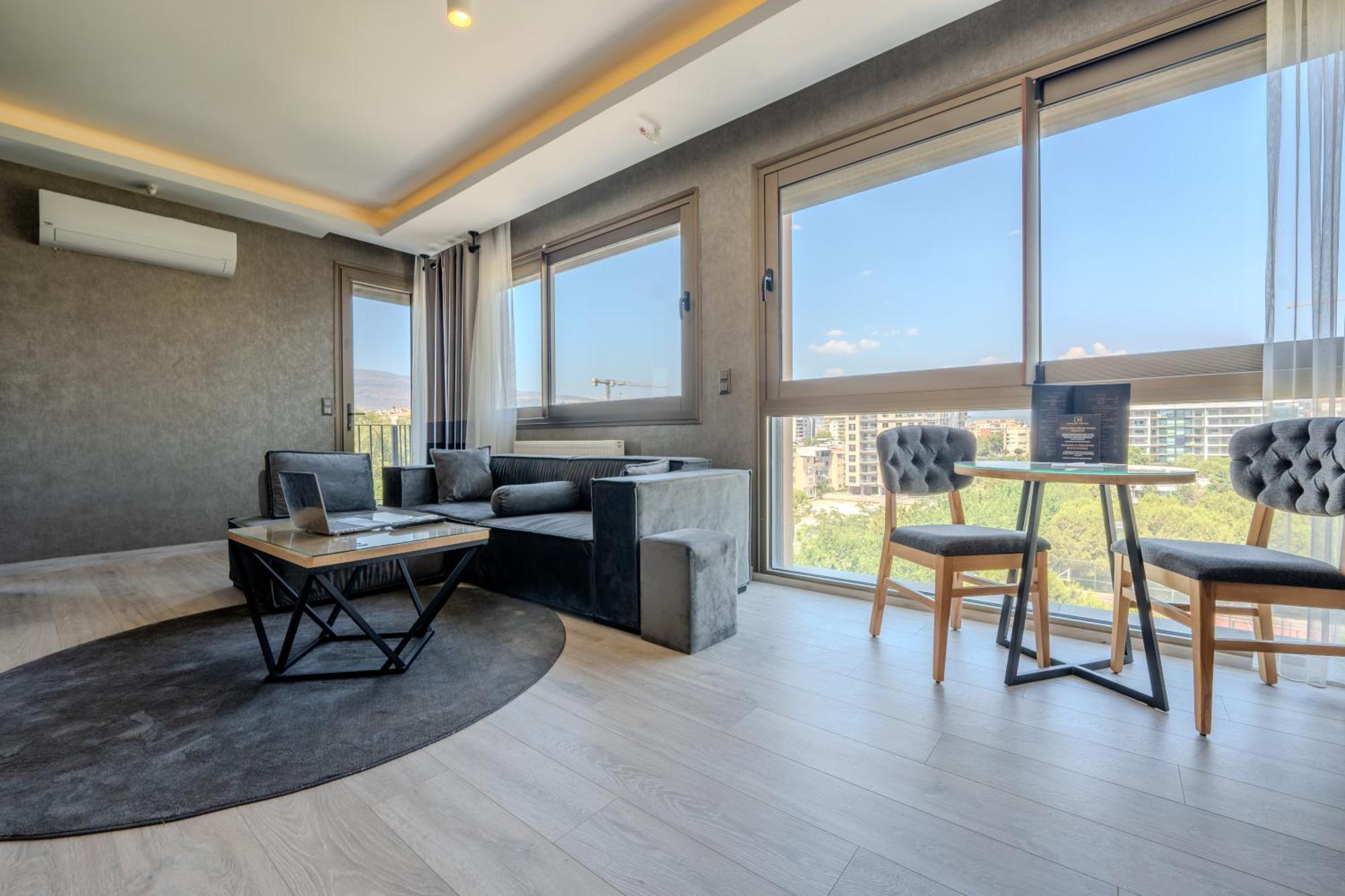 Marlen Hotel Bayrakli Измир Экстерьер фото
