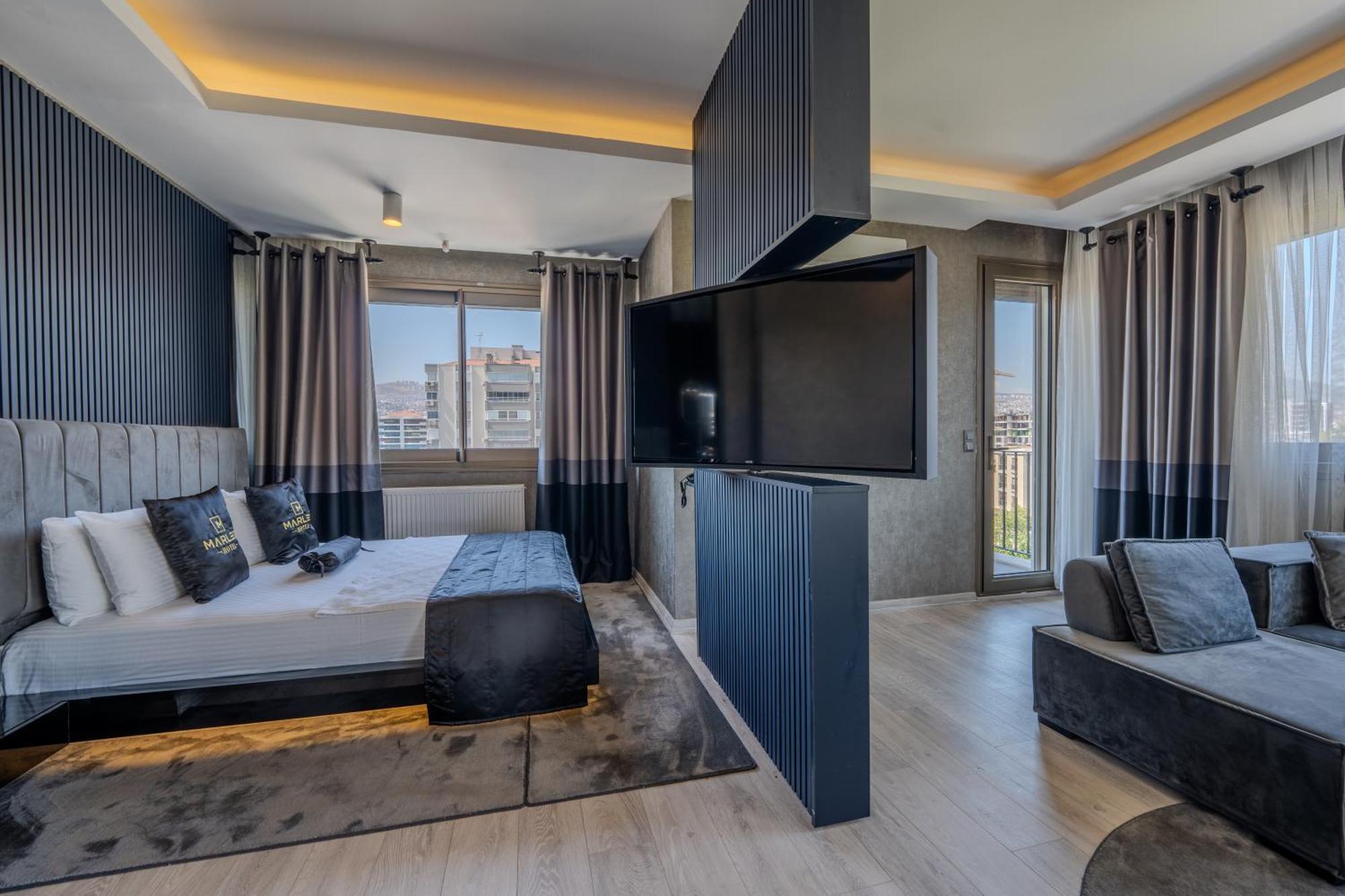 Marlen Hotel Bayrakli Измир Экстерьер фото