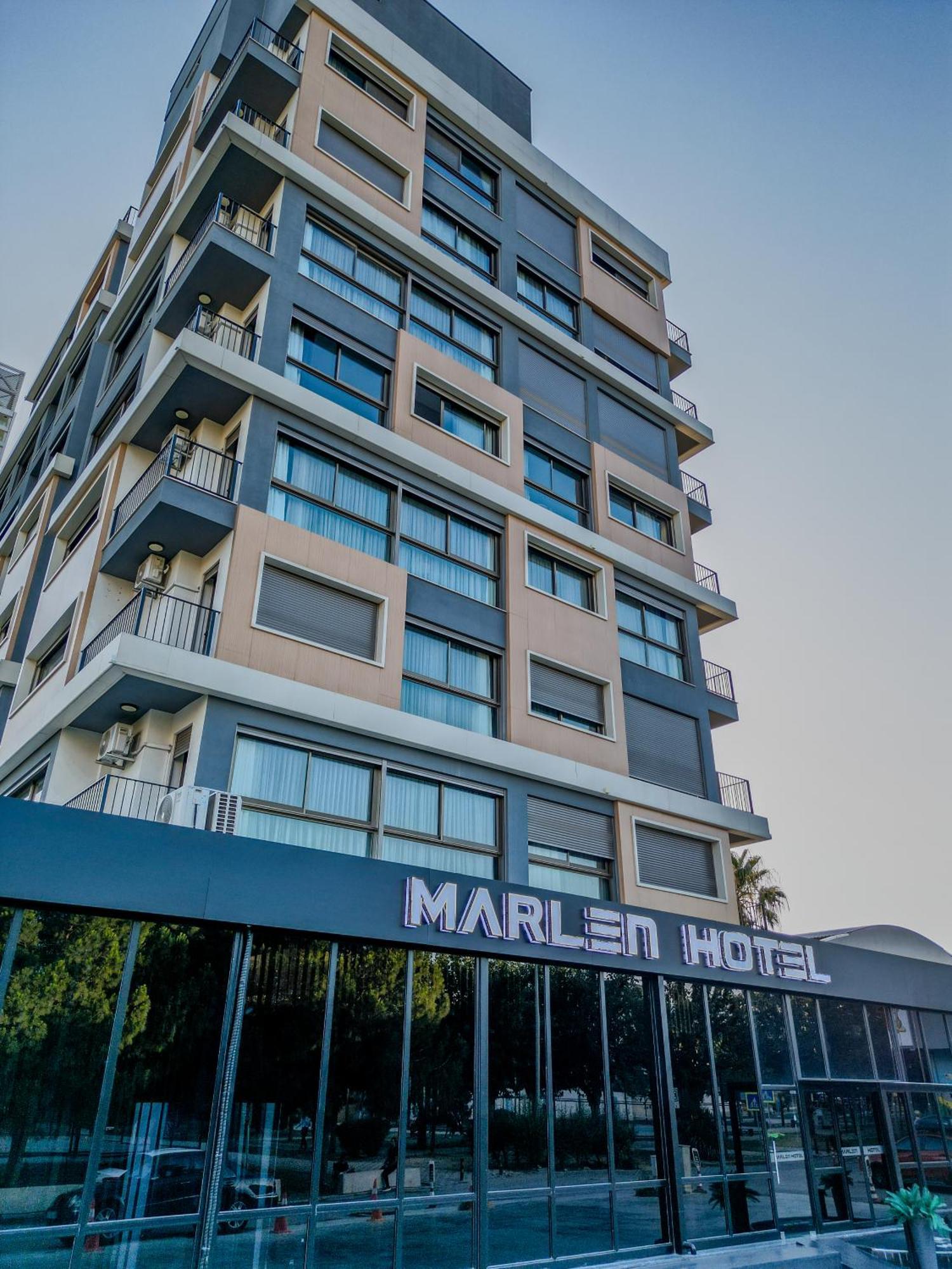 Marlen Hotel Bayrakli Измир Экстерьер фото