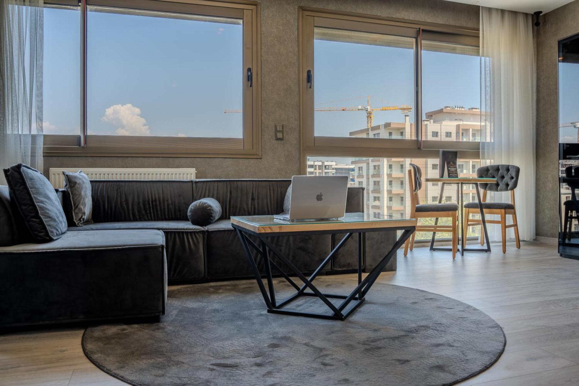 Marlen Hotel Bayrakli Измир Экстерьер фото
